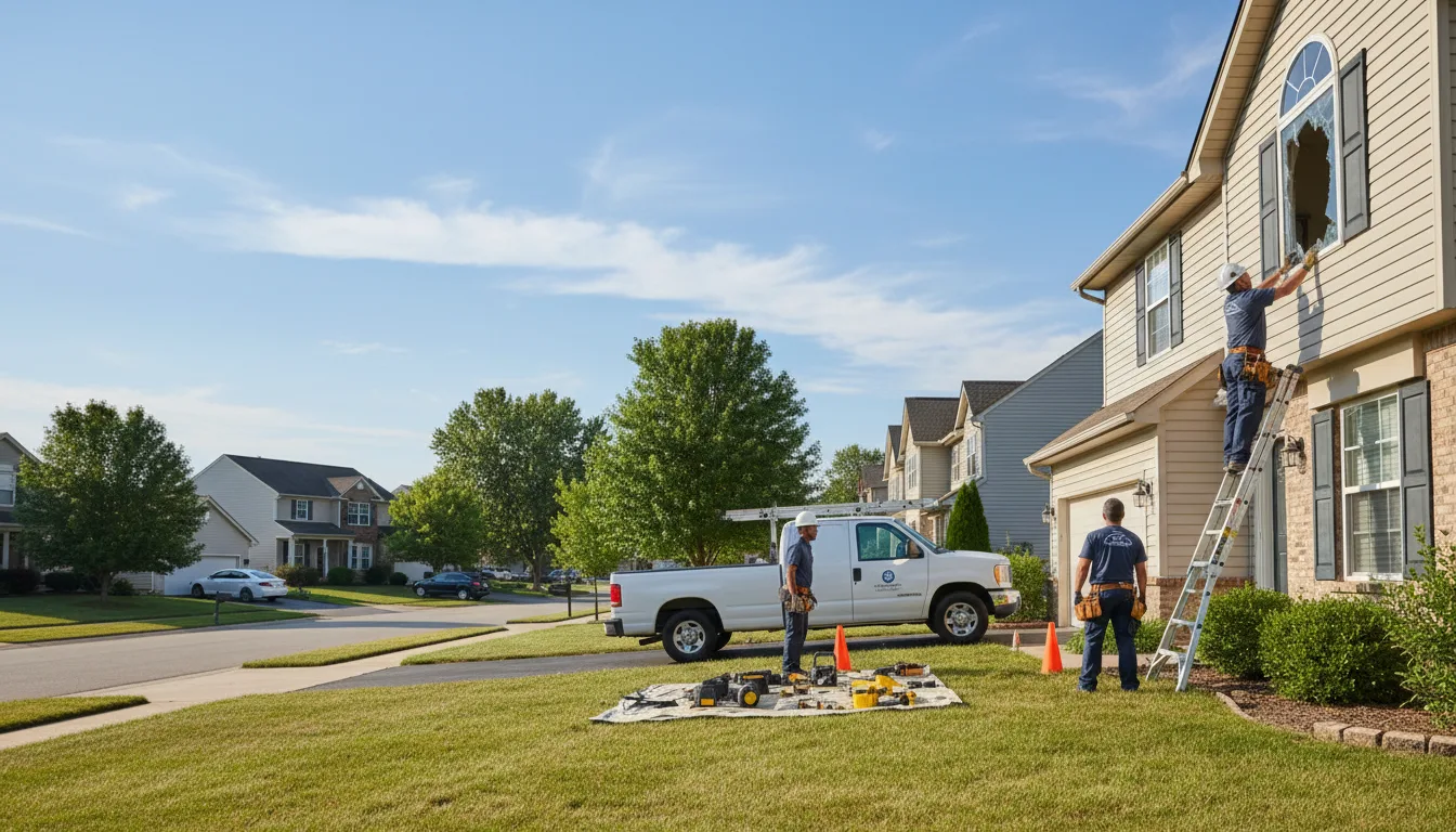 Expert window installer providing residential service in La Harpe, KS